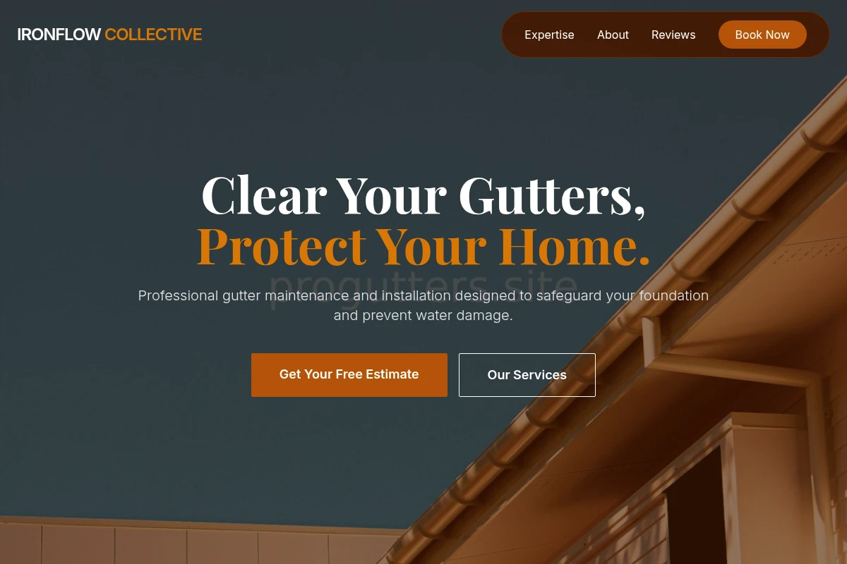 Eaves Gutter