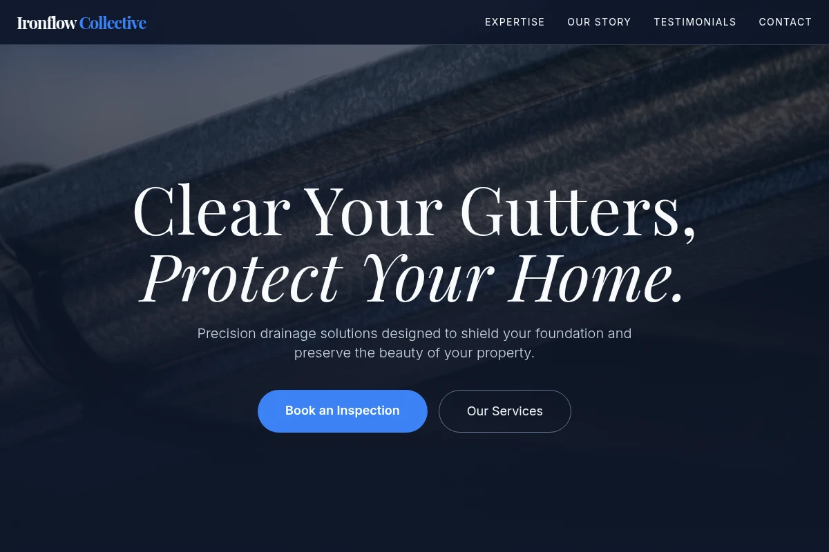 Drainage Gutter
