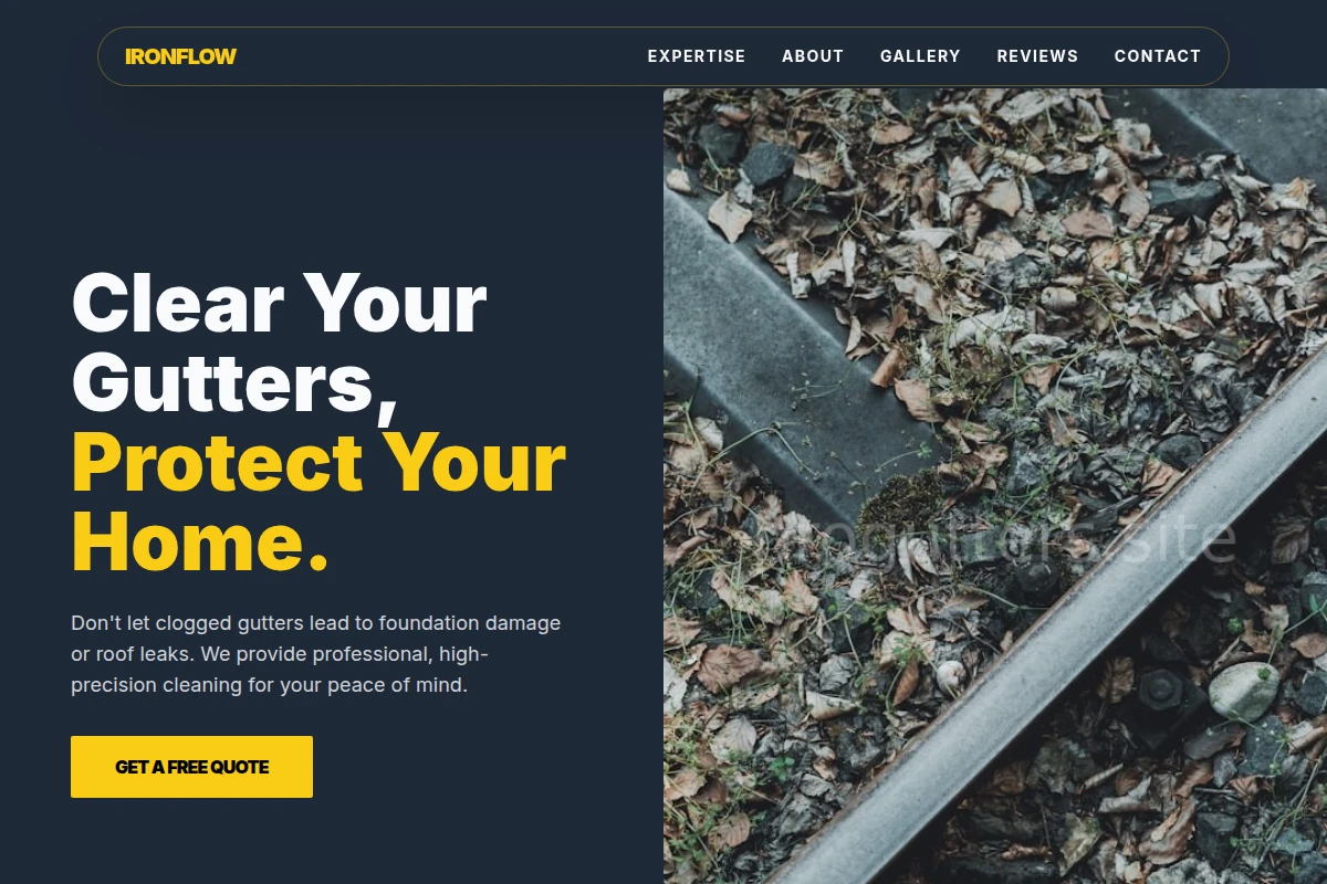 Cleaning Gutter Cleaning