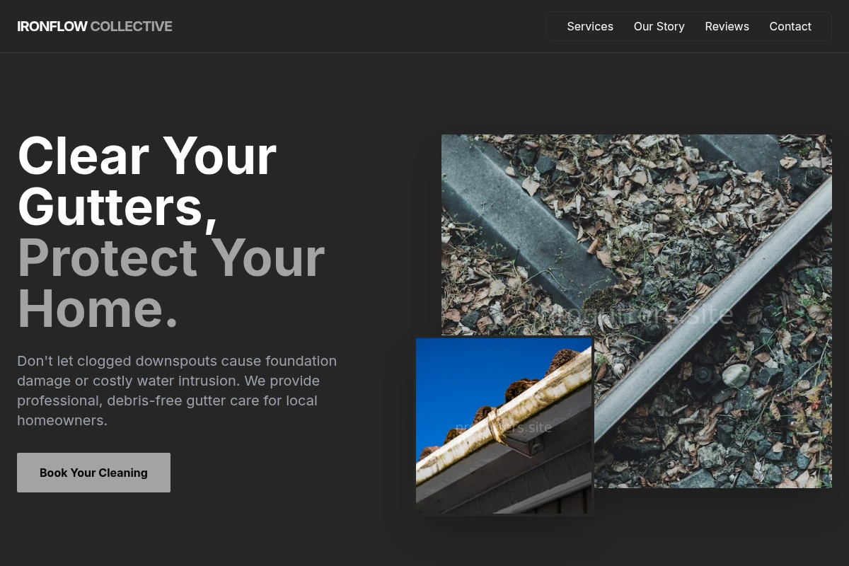 Downspouts Gutter Cleaning