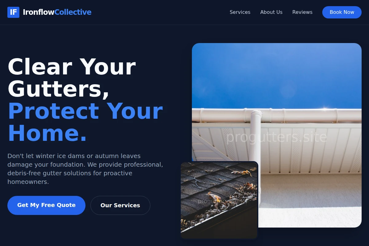 Winter-ready Gutter Cleaning