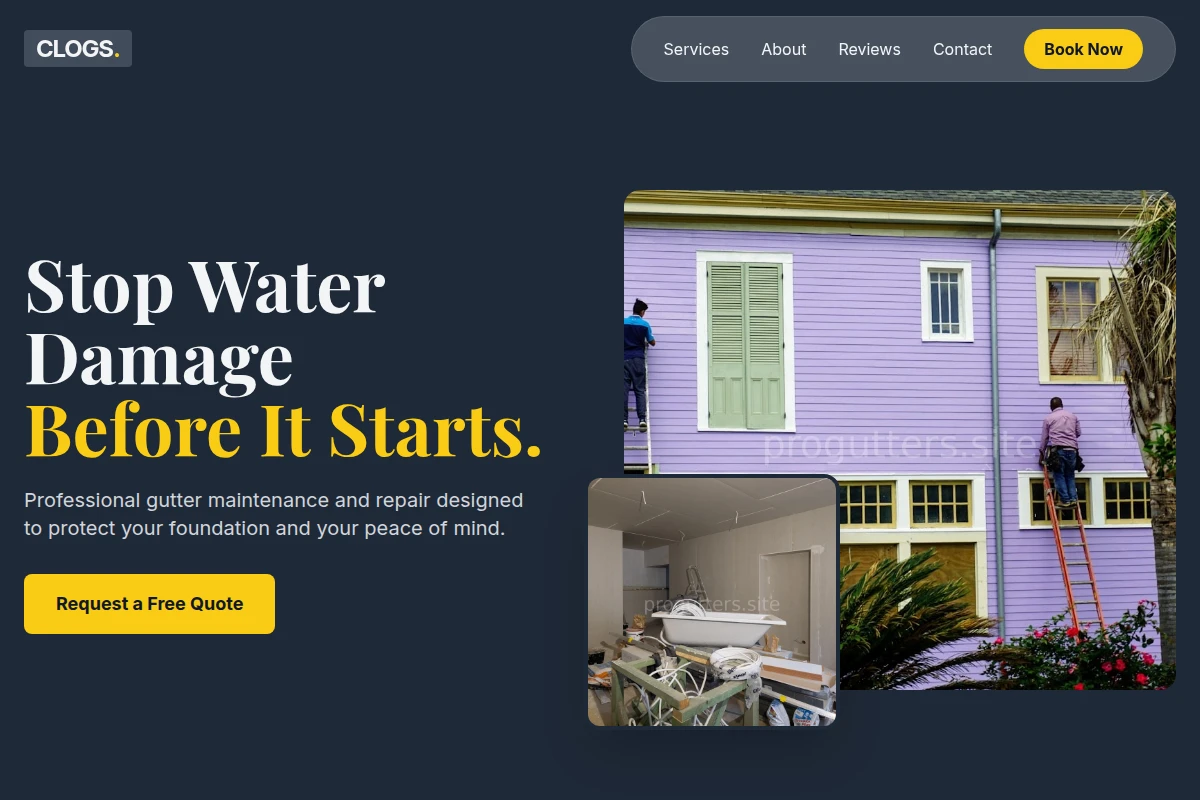 Clogs Home Repair