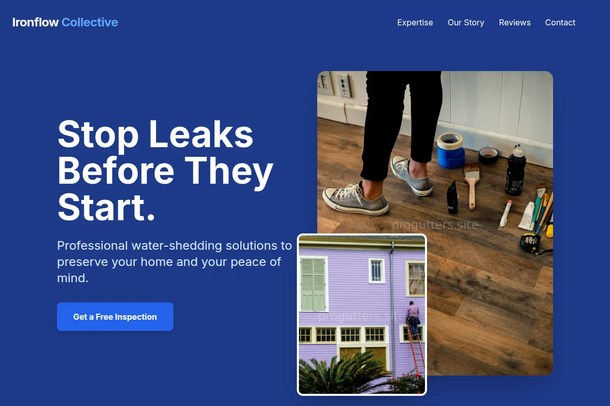 Water-shedding Home Repair