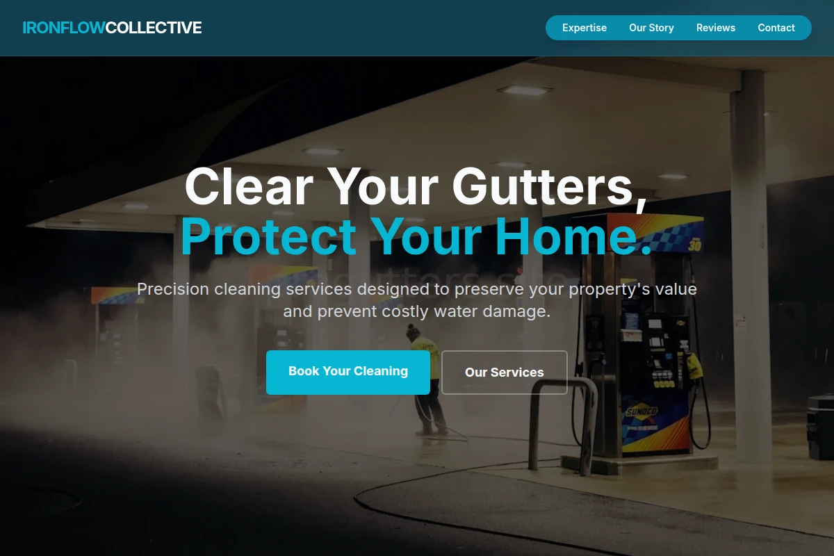 Precision-cut Pressure Washing