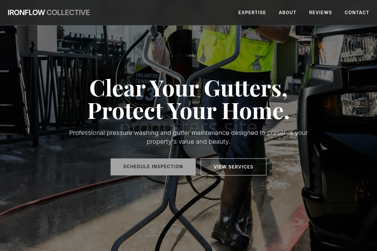 Installation Pressure Washing