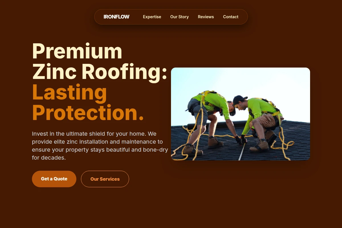 Zinc Roofing