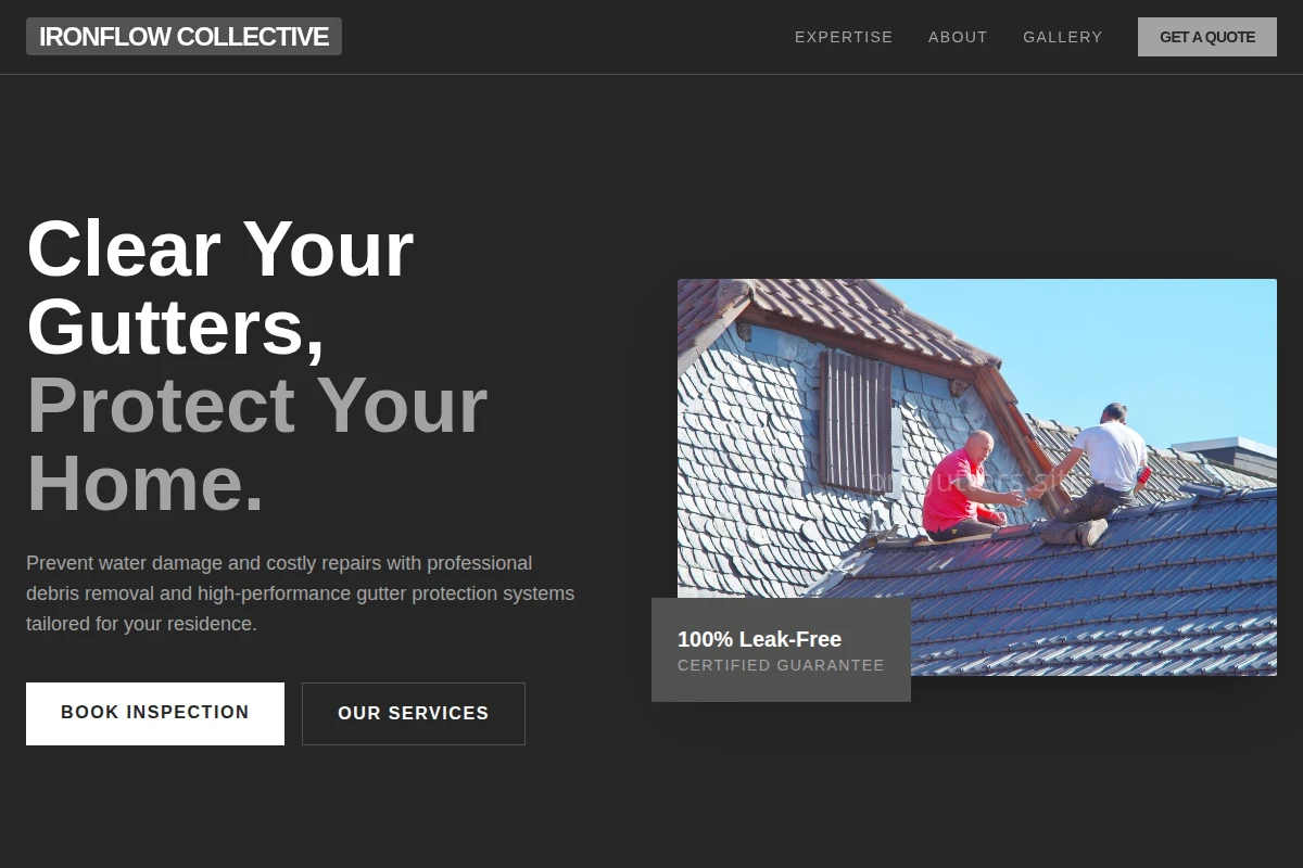 Flow-rate Roofing