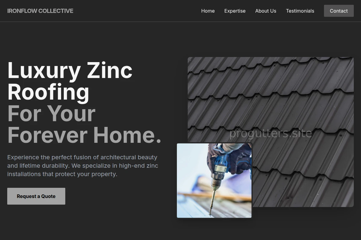 Zinc Roofing